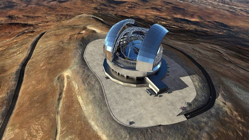 Dünyanın ən böyük optik teleskopu tikilir